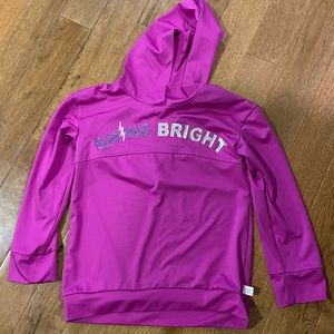 Purple lightweight hoodie size S (6/6x)